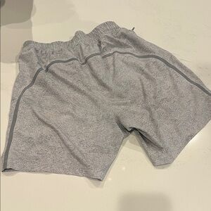 Men's XS lululemon Heather Gray Athletic Shorts- in great shape, no sign of wear